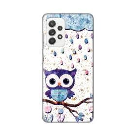 Silikonska futrola - maska print Skin za Samsung A525 Galaxy A52 4G/A526 Galaxy A52 5G/A528B Galaxy A52s 5G Owl.