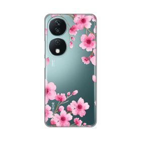 Silikonska futrola - maska print Skin za Huawei Honor X7b Rose Flowers.