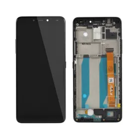 LCD ekran / displej za Alcatel OT-5099 3V + touchscreen + frame Black CHO.