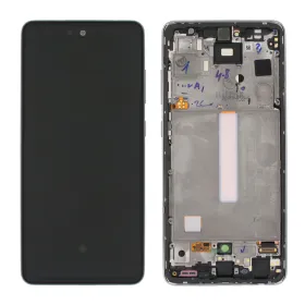 LCD ekran / displej za Samsung A528B/Galaxy A52s 5G + touchscreen + frame Black Service Pack Original/GH82-26861A.
