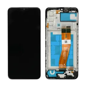 LCD ekran / displej za Samsung A025/Galaxy A02s (161mm) + touchscreen + frame Black Full Original-SP.