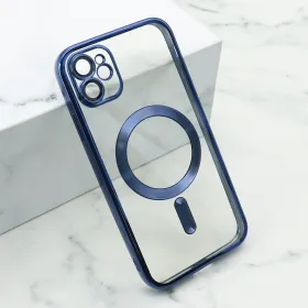 Futrola - maska CAMERA PROTECT MagSafe za iPhone 11 (6.1) plava (MS).