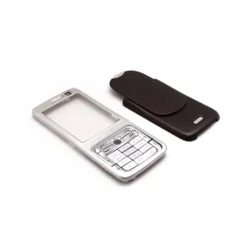 Oklop - Maska za Nokia N73 siva sa tastaturom.