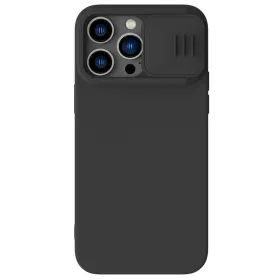 Futrola - maska Nillkin CamShield Silky za iPhone 14 Pro Max 6.7 crna.