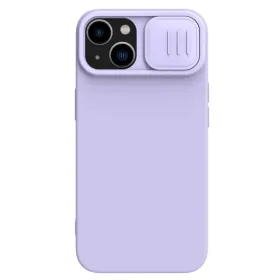 Futrola - maska Nillkin CamShield Silky za iPhone 15 Plus 6.7 ljubicasta.