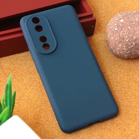 Futrola - maska Teracell Giulietta za Huawei Honor 90 mat tamno plava.