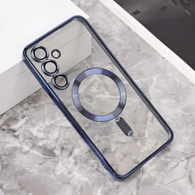 Futrola - maska Magsafe Lux za Samsung S721B Galaxy S24 FE plava.