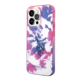 Futrola - maska Polo With Dye Palm - Design & Horse Logo za iPhone 14 Pro Max ljubicasta Full Original (USHCP14XUPAU) (MS).