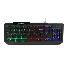 Tastatura gejmerska zicna crna V2 BANDA (MS).