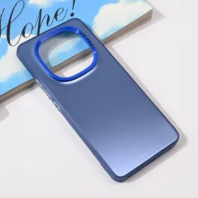 Futrola - maska providna za Xiaomi Redmi Note 14 Pro Plus 5G plava.