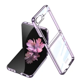 Futrola - maska LINES za Samsung F741B Galaxy Z Flip 6 5G ljubicasta (GKK case) (MS).