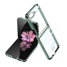 Futrola - maska LINES za Samsung F741B Galaxy Z Flip 6 5G zelena (GKK case) (MS).