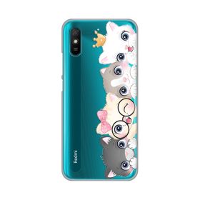 Silikonska futrola - maska print Skin za Xiaomi Redmi 9A Cats.