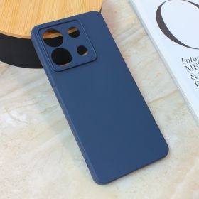 Futrola - maska Teracell Giulietta za Xiaomi Redmi Note 13 Pro 4G 5G (EU) mat tamno plava.