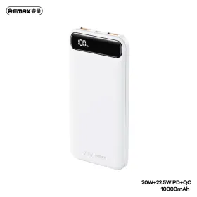 Power bank prenosiva baterija Remax Bole Series RPP-520 PD20W+QC22.5W Fast Charging 10000mAh beli.