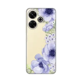 Silikonska futrola - maska print Skin za Xiaomi Redmi 13 Blue Roses.