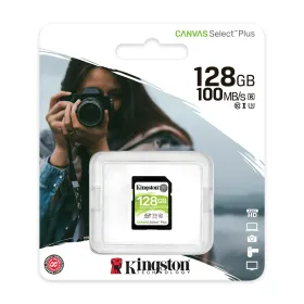 Memorijska kartica Kingston Select Plus SD 128GB SDS2/128GB Class 10 UHS U1 100MB/s (MS).