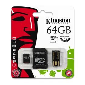 Memorijska kartica Kingston Mobility Kit MBLY10G2/64GB Class 10 + Adapter + USB citac (MS).