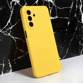 Futrola - maska Shell Velvet za Samsung A266 Galaxy A26 5G zuta.