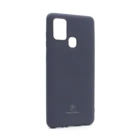 Futrola - maska Teracell Giulietta za Samsung A217F Galaxy A21s mat tamno plava.