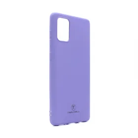 Futrola - maska Teracell Giulietta za Samsung A715F Galaxy A71 mat ljubicasta.