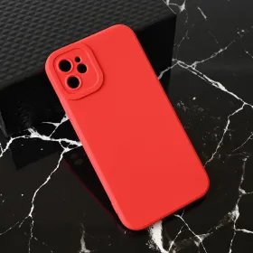 Futrola - maska Teracell Giulietta za iPhone 11 6.1 mat crvena.