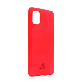 Futrola - maska Teracell Giulietta za Samsung A515F Galaxy A51 mat crvena.