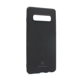 Futrola - maska Teracell Giulietta za Samsung G975 S10 Plus mat crna.