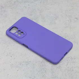Futrola - maska Teracell Giulietta za Xiaomi Redmi Note 11/Redmi Note 11s mat ljubicasta.