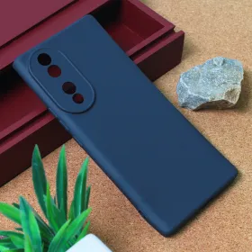 Futrola - maska Teracell Giulietta za Huawei Honor 70 mat tamno plava.