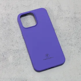 Futrola - maska Teracell Giulietta za iPhone 13 Pro 6.1 mat ljubicasta.