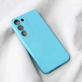 Futrola - maska Teracell Soft Velvet za Samsung S911B Galaxy S23 mint.