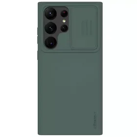 Futrola - maska Nillkin CamShield Silky za Samsung Galaxy S23 Ultra zelena.