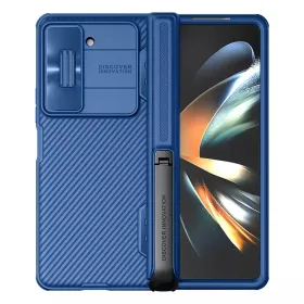 Futrola - maska Nillkin CamShield Fold za Samsung F946B Galaxy Z Fold 5 5G (with stand) plava.