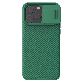 Futrola - maska Nillkin CamShield Pro za iPhone 15 Pro Max 6.7 zelena.