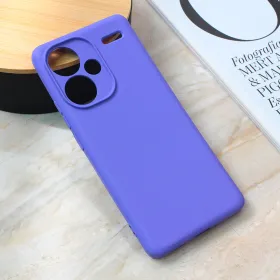 Futrola - maska Teracell Giulietta za Xiaomi Redmi Note 13 Pro 4G Plus mat ljubicasta.