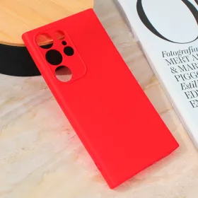 Futrola - maska Teracell Giulietta za Samsung S928B Galaxy S24 Ultra mat crvena.