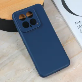 Futrola - maska Teracell Giulietta za Xiaomi 14 mat tamno plava.