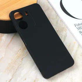 Futrola - maska Teracell Giulietta za Xiaomi Redmi 13C mat crna.