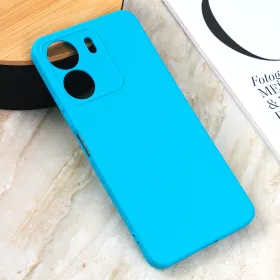 Futrola - maska Teracell Giulietta za Xiaomi Redmi 13C mat svetlo plava.