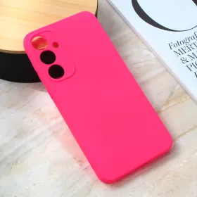 Futrola - maska Teracell Giulietta za Samsung A556 Galaxy A55 5G mat pink.
