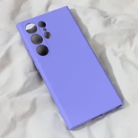 Futrola - maska Teracell Soft Velvet za Samsung S928B Galaxy S24 Ultra ljubicasta.