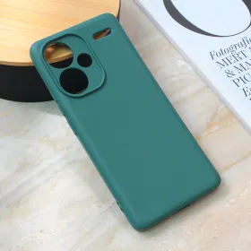 Futrola - maska Teracell Giulietta za Xiaomi Redmi Note 13 Pro 4G Plus mat zelena.
