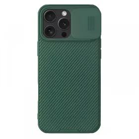 Futrola - maska Nillkin CamShield Pro za iPhone 16 Pro Max 6.9 zelena.