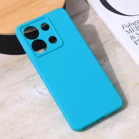 Futrola - maska Teracell Giulietta za Xiaomi Redmi Note 13 4G (EU) mat svetlo plava.