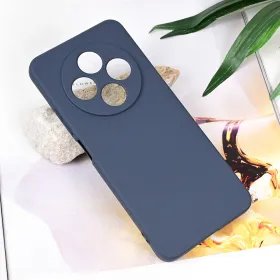Futrola - maska Teracell Soft Velvet za Xiaomi Redmi 14C/Redmi A4 tamno plava.