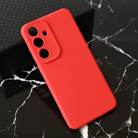Futrola - maska Teracell Giulietta za Samsung S936 Galaxy S25 Plus mat crvena.