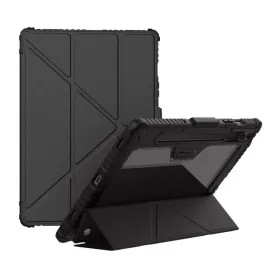 Futrola - maska Nillkin Bumper Leather Pro za Samsung X710 Galaxy Tab S9 crna.