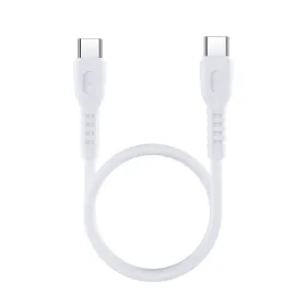 USB Data kabl Remax Ledy PD 65W Fast Charging RC-C022 C-C beli 0.3m.