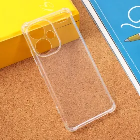 Futrola - maska Transparent ice Cube za Xiaomi Redmi Note 13 Pro 4G Plus.